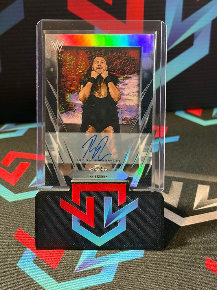 Pete Dunne Iconic Imprints Chrome Auto /10 image 1